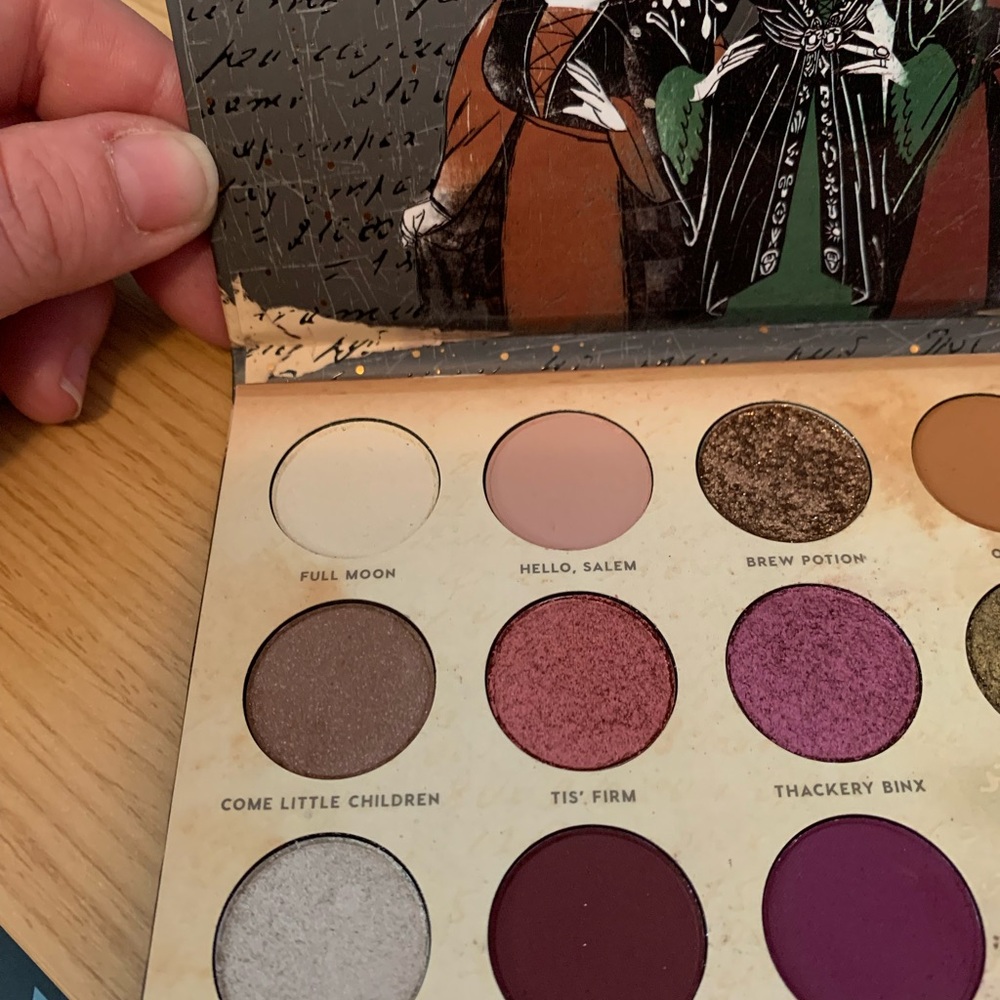 ColourPop Hocus Pocus, Gather Round Sisters, pressed powder palette - Picture 11 of 11